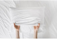 Cotton-Poly Blend Pillowcases – Soft, Durable & Breathable Standard 42"x34" Covers for Home, Airbnb & Hotel Use (6)