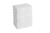 Premium Collection Hand Towel 16x27 – White Hand Towels for Spa, Salon, Gym, Hotel & Resort – 86% Cotton 14% Polyester – Soft, Thick & Absorbent (12)