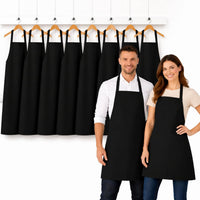 Professional Chef Aprons for Men & Women - Kitchen Aprons for Cooking, BBQ, Restaurant & Grill Use