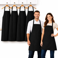 Professional Chef Aprons for Men & Women - Kitchen Aprons for Cooking, BBQ, Restaurant & Grill Use