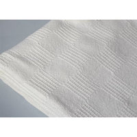 66x90 Snag-Free Thermal Blanket – Bleached White – 100% Cotton Soft Hospital & Institutional Blanket for Healthcare